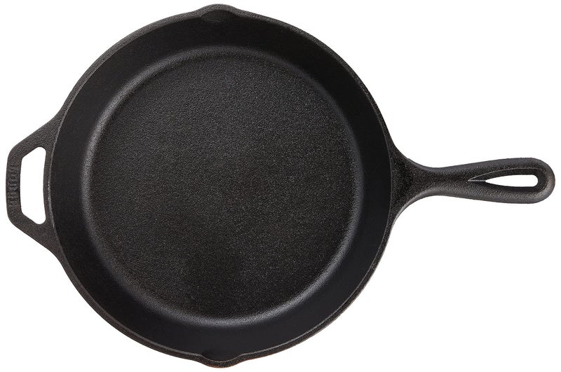 Lodge 8 Inch Pre-Seasoned Cast Iron Stamped Skillet - Signature Teardrop Handle - Use in the Oven, on the Stove, on the Grill, or Over a Campfire - Deer - Image 1